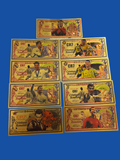 CR7 collectible foils (9pcs)