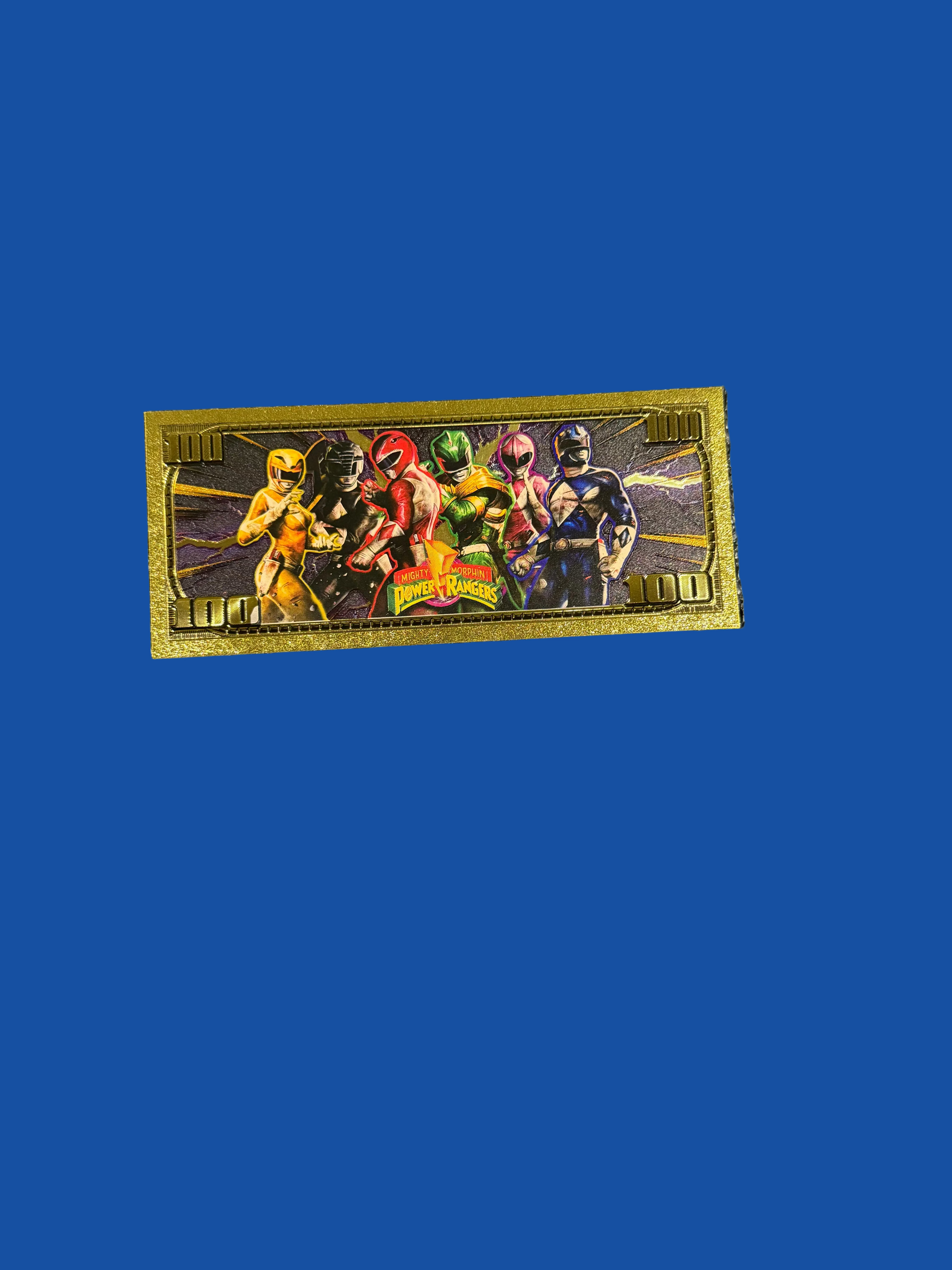 Power Rangers collectible foil set (5pcs)￼