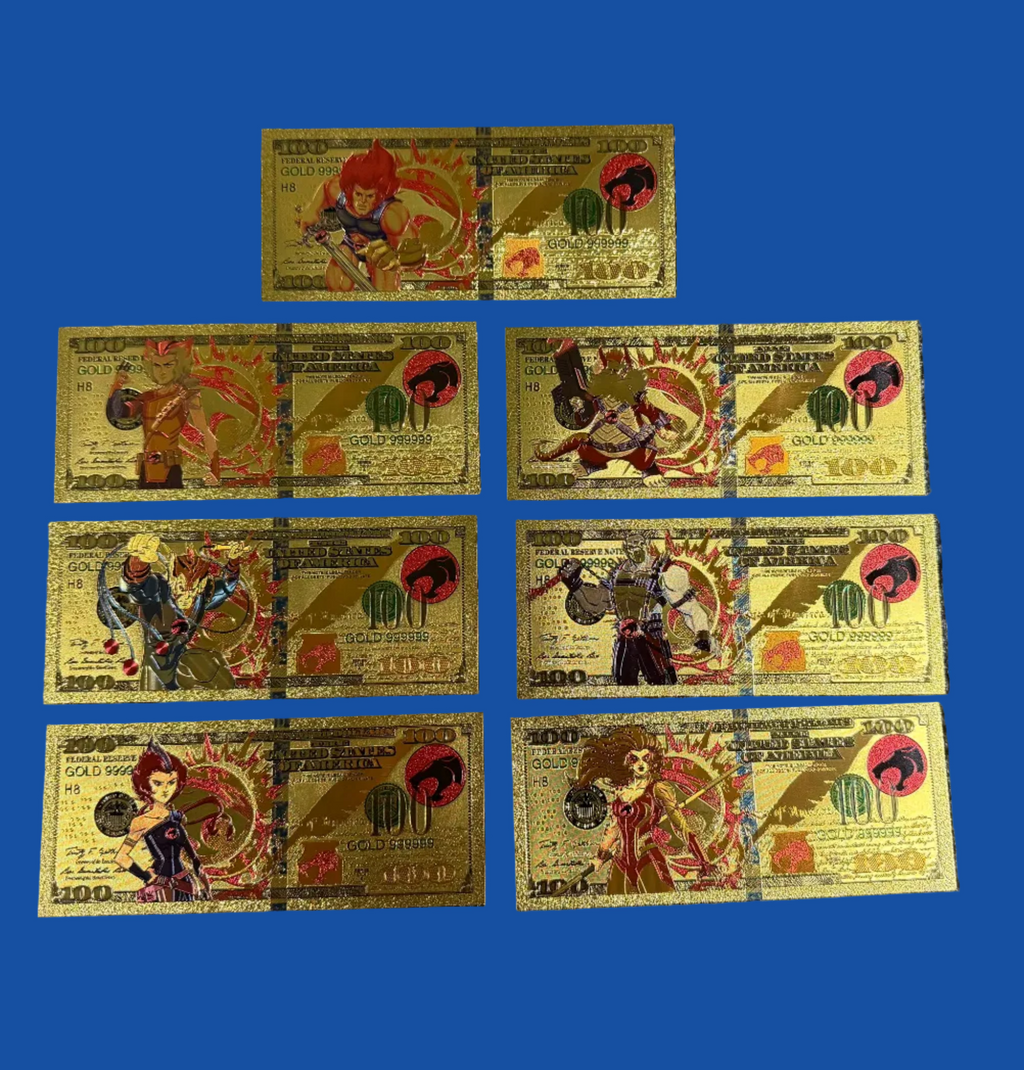 Thundercat gold foil collection set