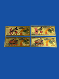 Steamboat Willie collectible foil set